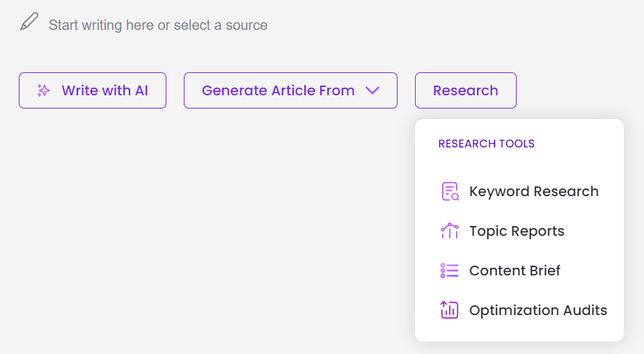 AI content analysis research